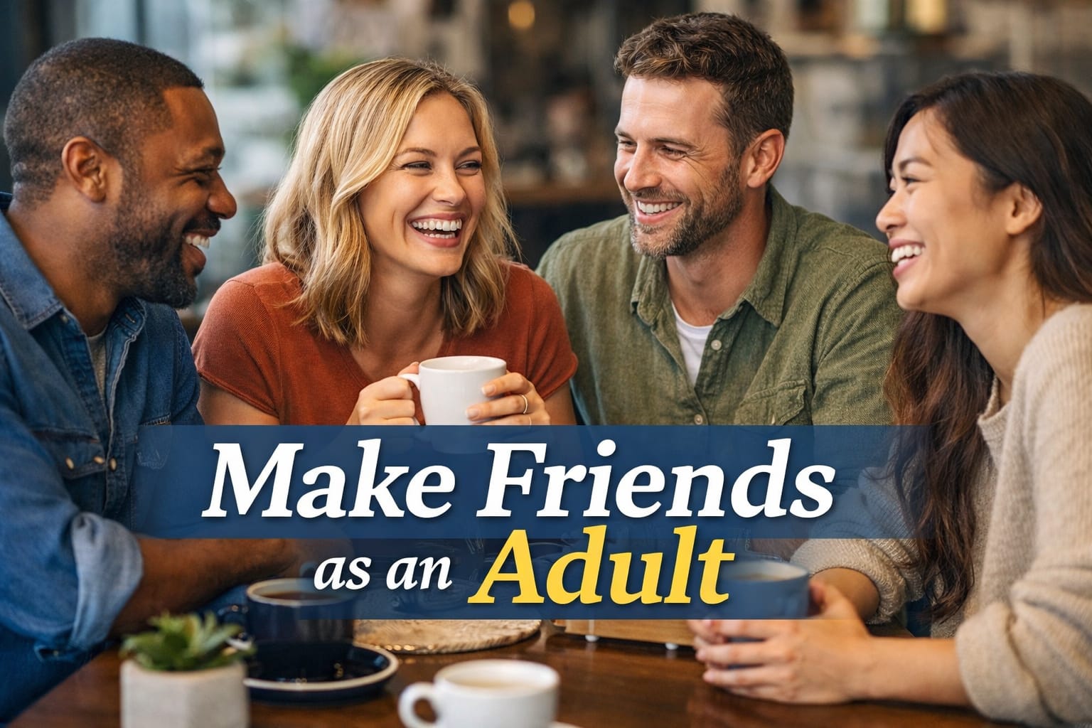 Adult Friendships through meaningful conversations, social connections, and supportive relationships