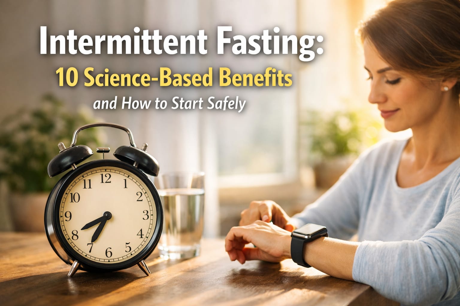 Intermittent Fasting Benefits for metabolic health, weight management, and longevity