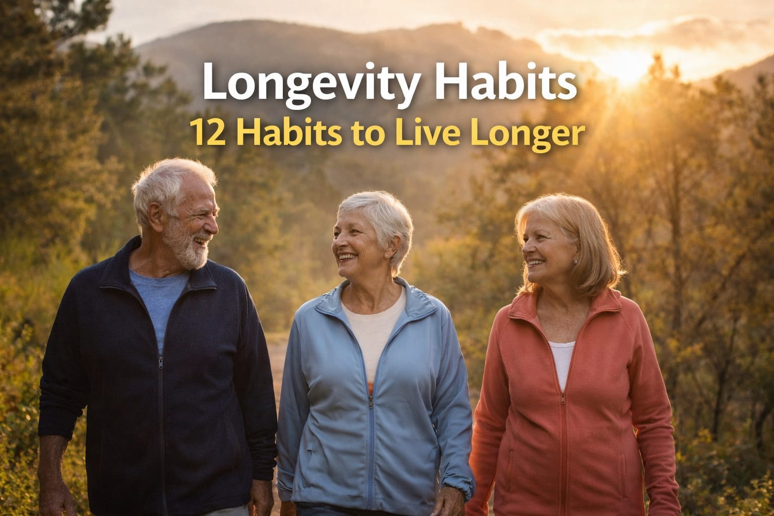 Longevity Habits for a Longer and Healthier Life