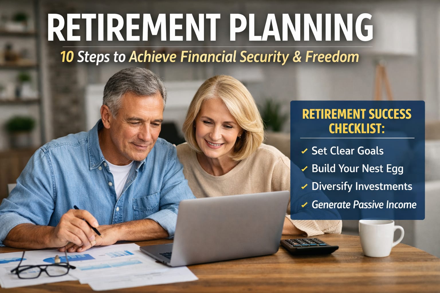 Retirement Planning: 10 Steps to Build Financial Security and Independence