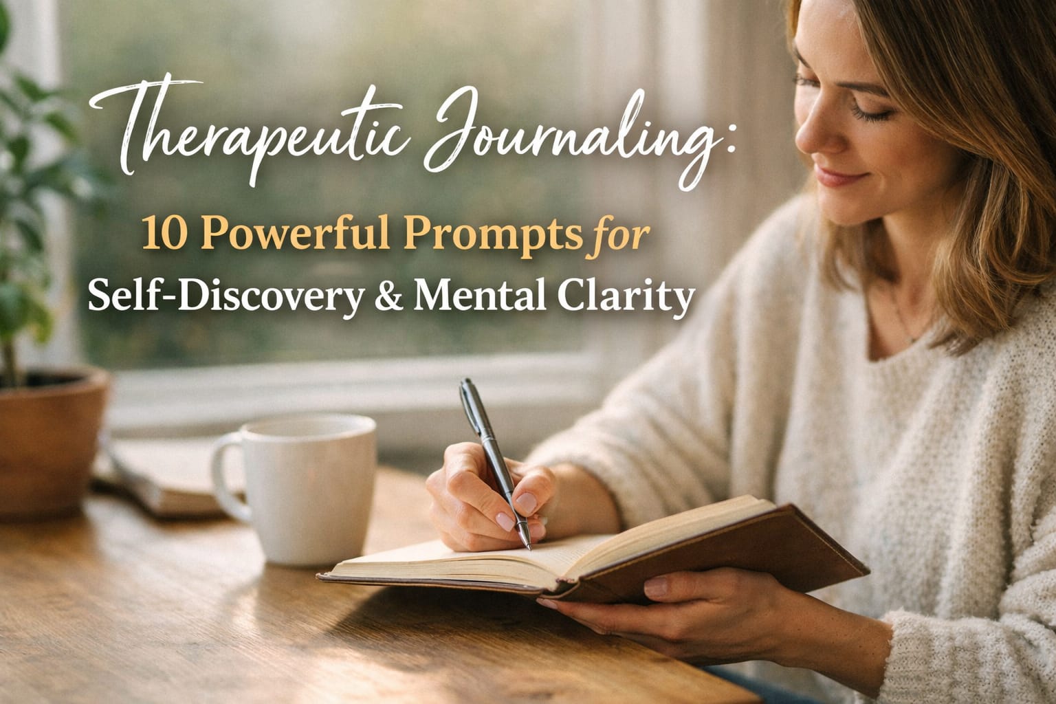 Therapeutic Journaling: 10 Powerful Prompts for Self-Discovery