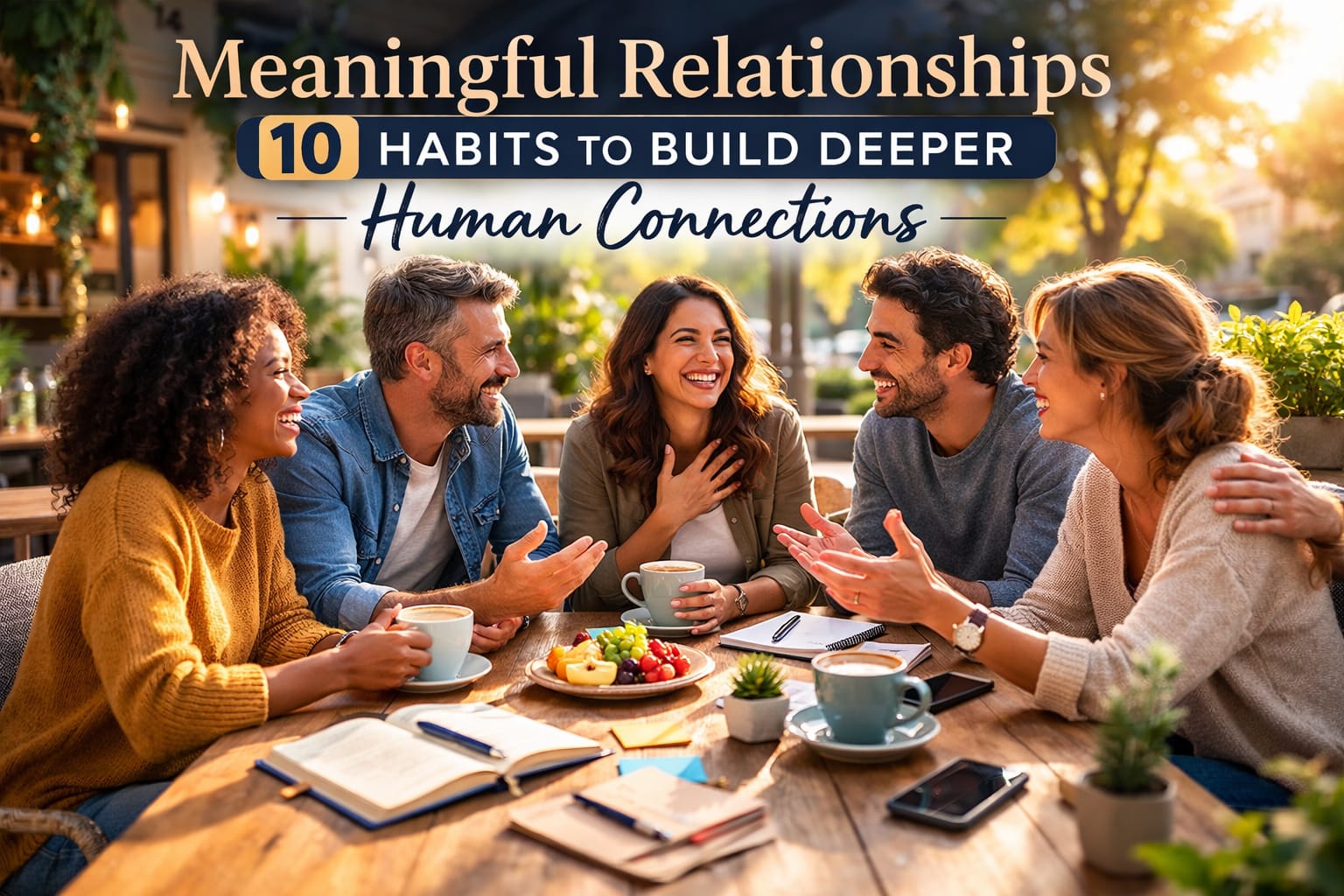 Meaningful Relationships built through trust, empathy, communication, and strong human connections