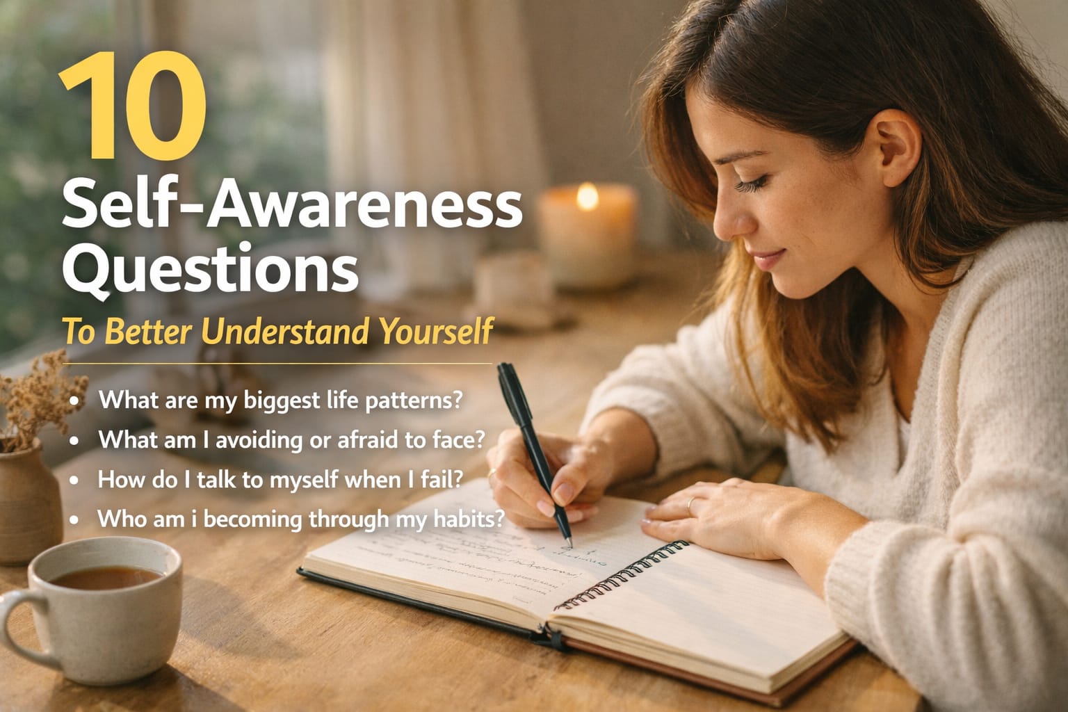 Self-Awareness: 10 Powerful Questions to Gain Clarity and Personal Growth